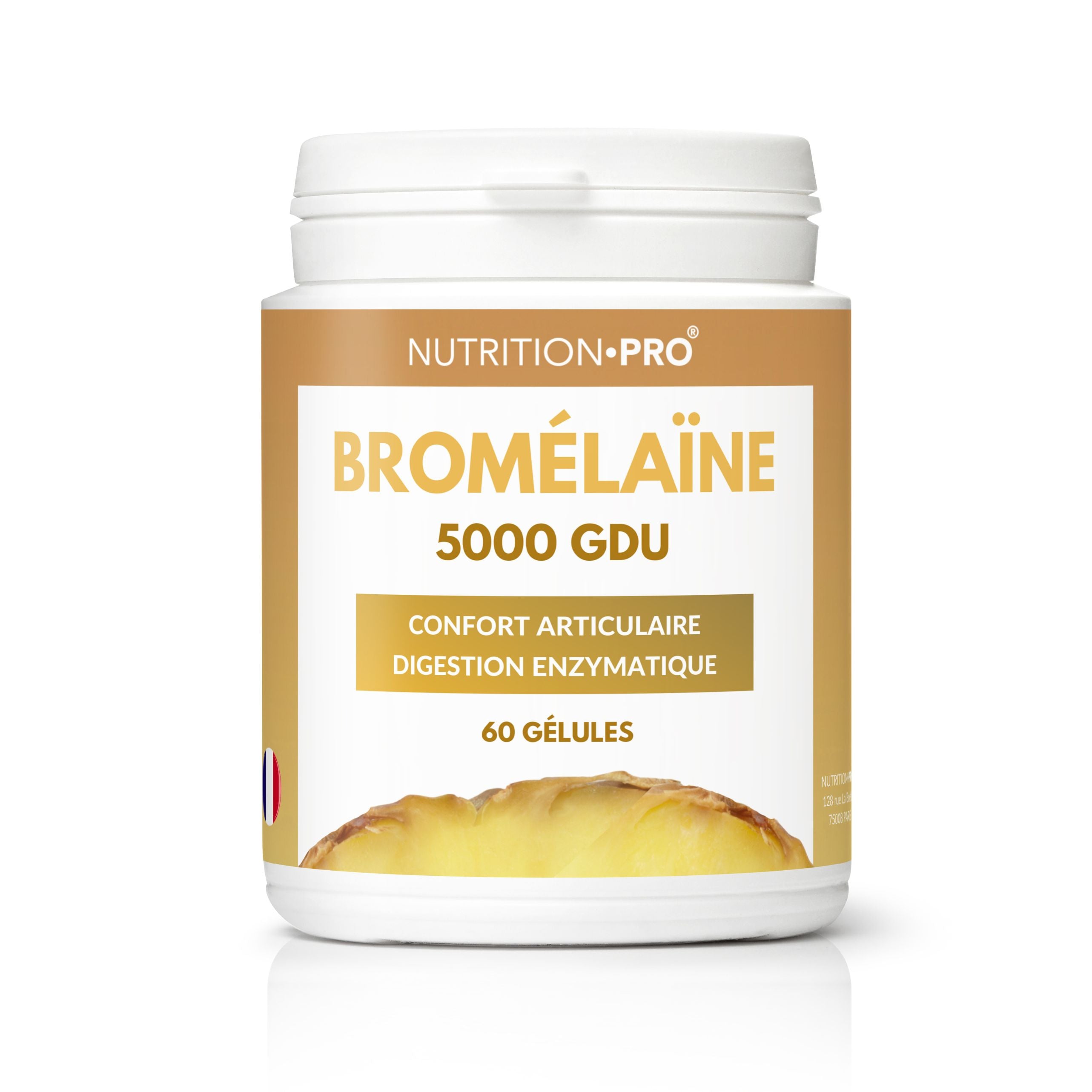 BROMÉLAÏNE 5000 GDU - 60 GÉLULES