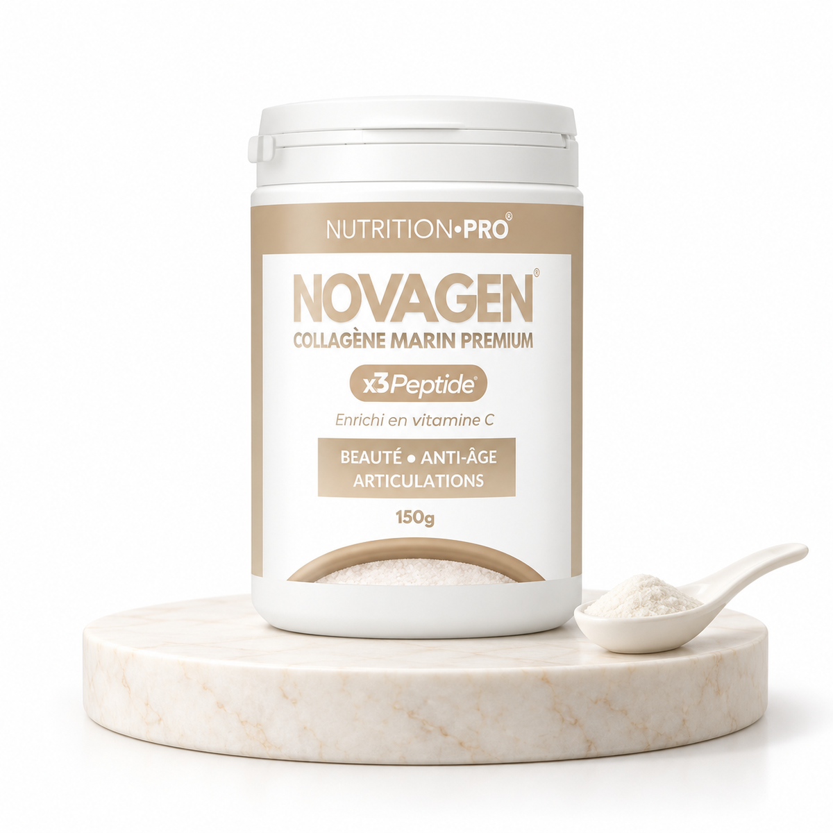 NOVAGEN® • COLLAGÈNE MARIN PREMIUM (TRIPEPTIDE)