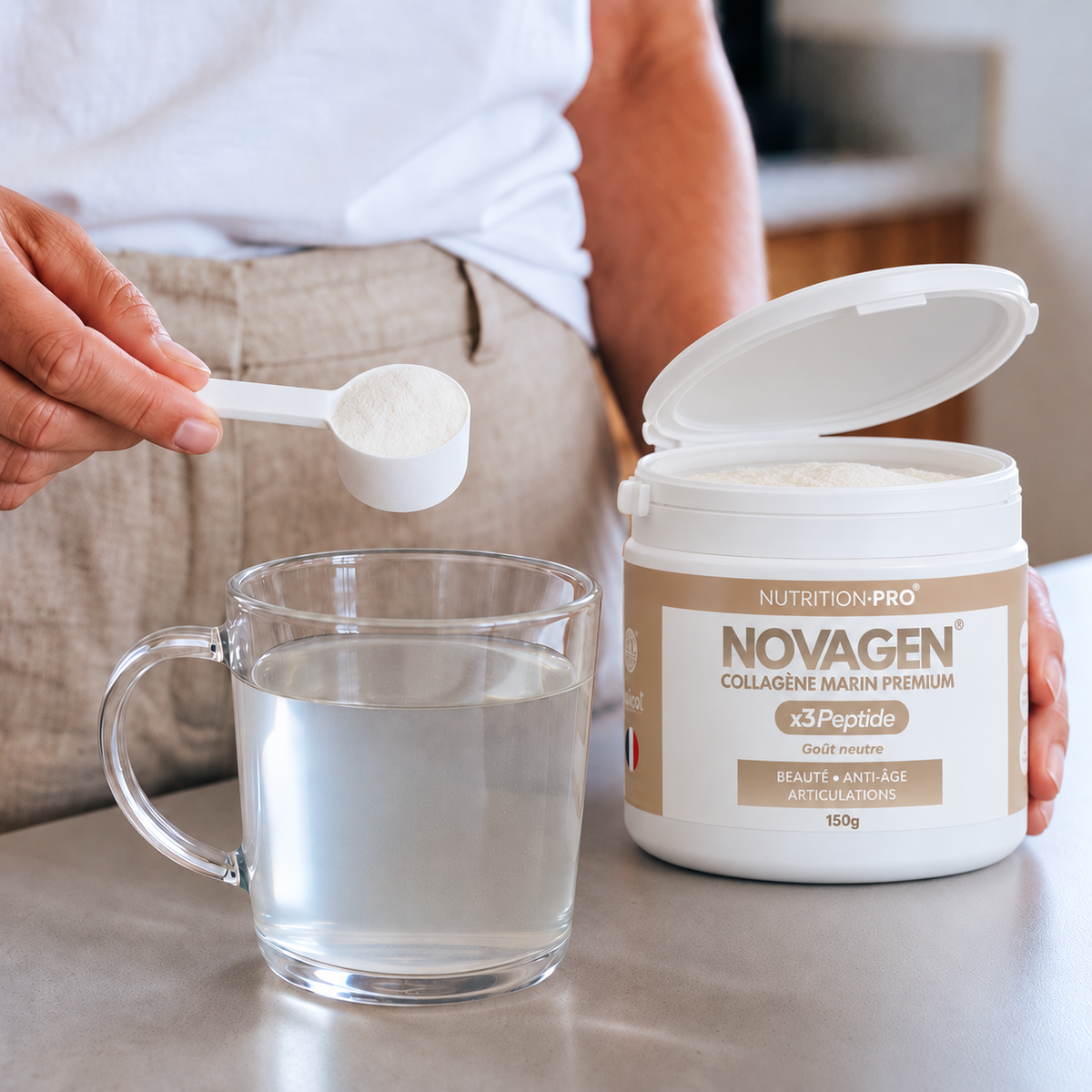 NOVAGEN® • COLLAGÈNE MARIN PREMIUM (TRIPEPTIDE)