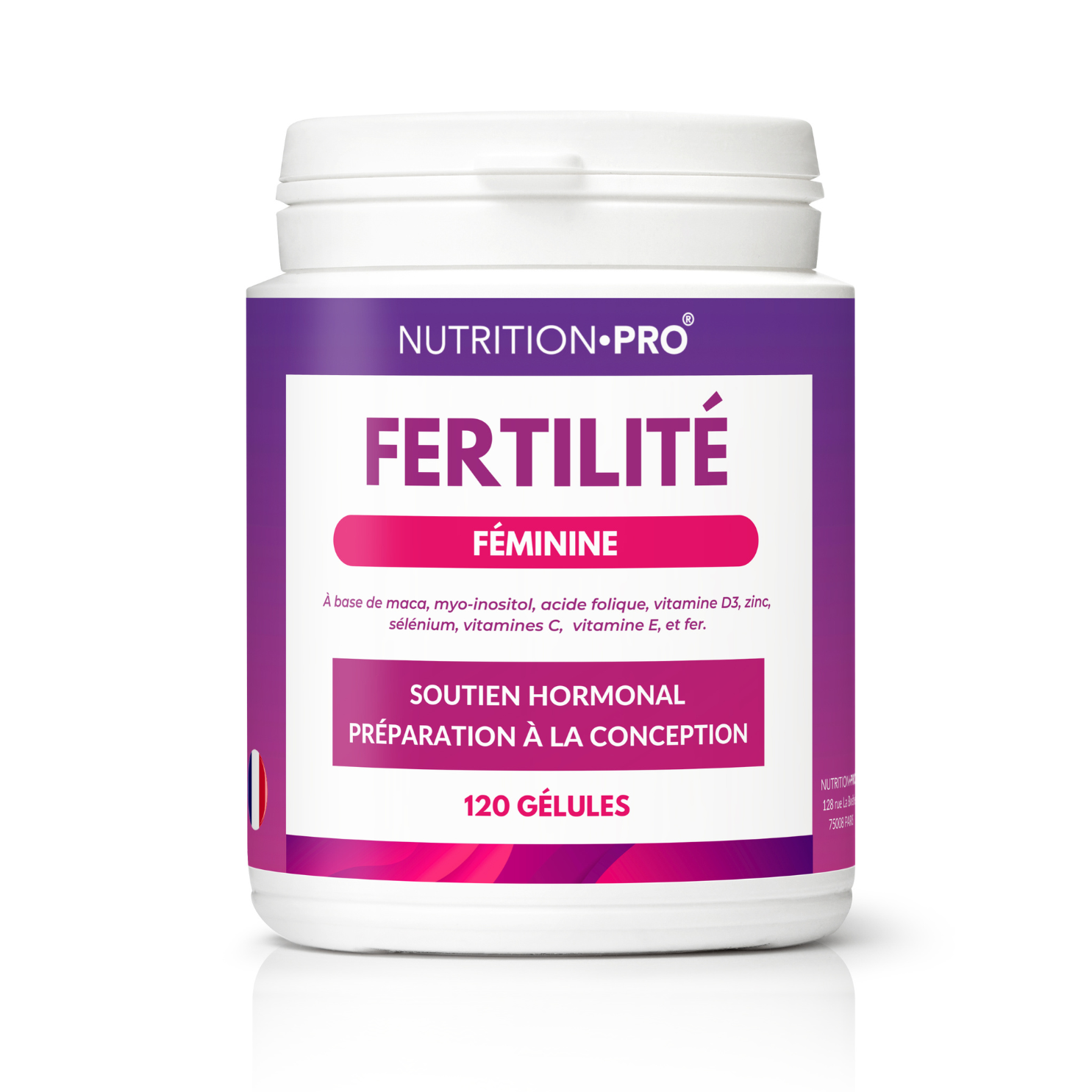 l-carnitine et fertilit fminine Nutri Homme Laborantin Complment fertilit masculine L- Carnitine CoQ10 Complment ddi linsuffisance ovarienne FERTITOP FEMME - 60 glules