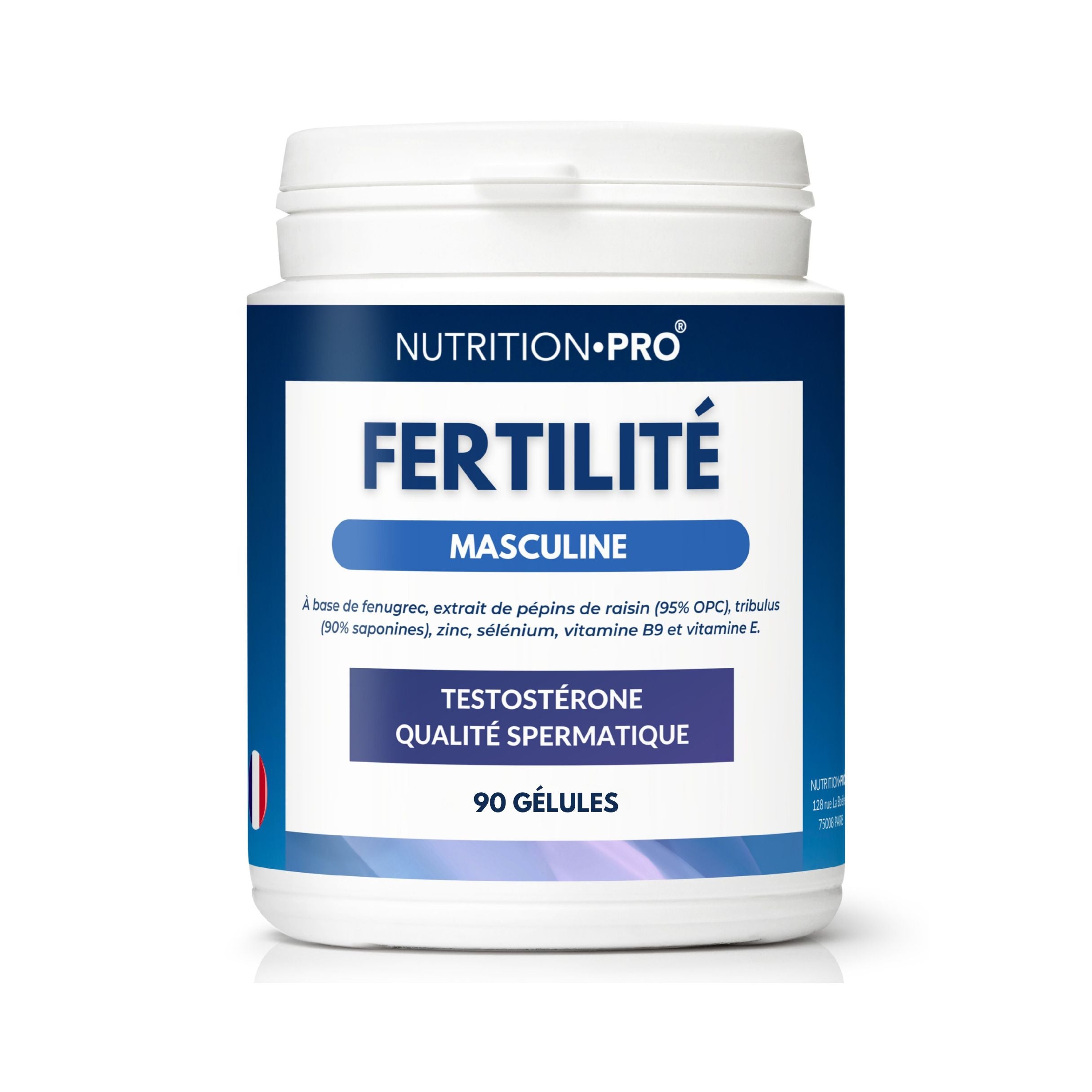 FERTILITÉ MASCULINE - 90 GÉLULES