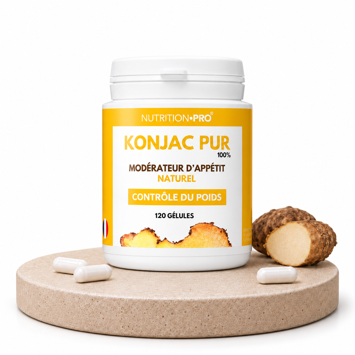 KONJAC PUR - 120 KAPSELN