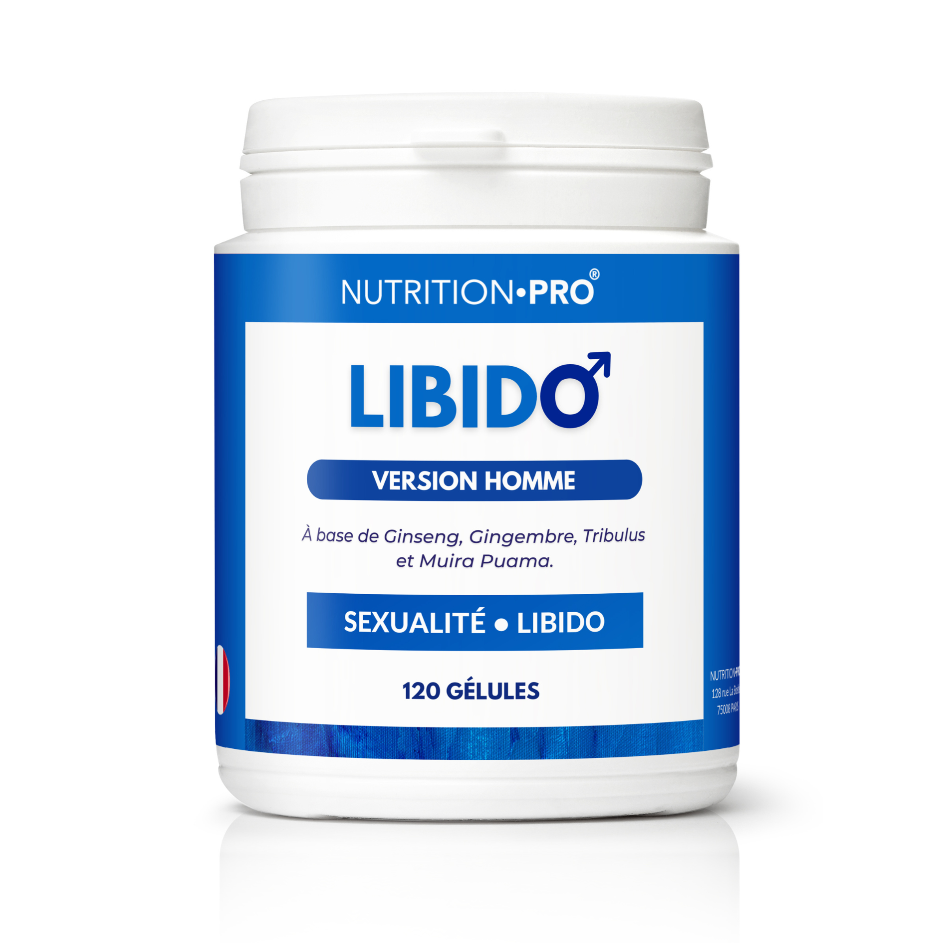 LIBIDO (VERSION HOMME) - 120 GÉLULES