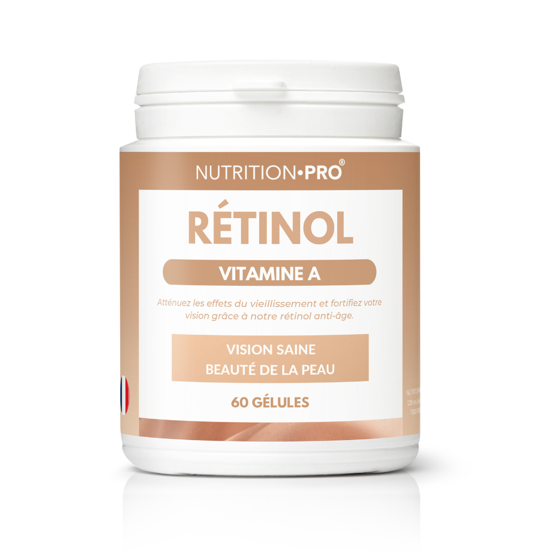 RÉTINOL (VITAMINE A) - 60 GÉLULES