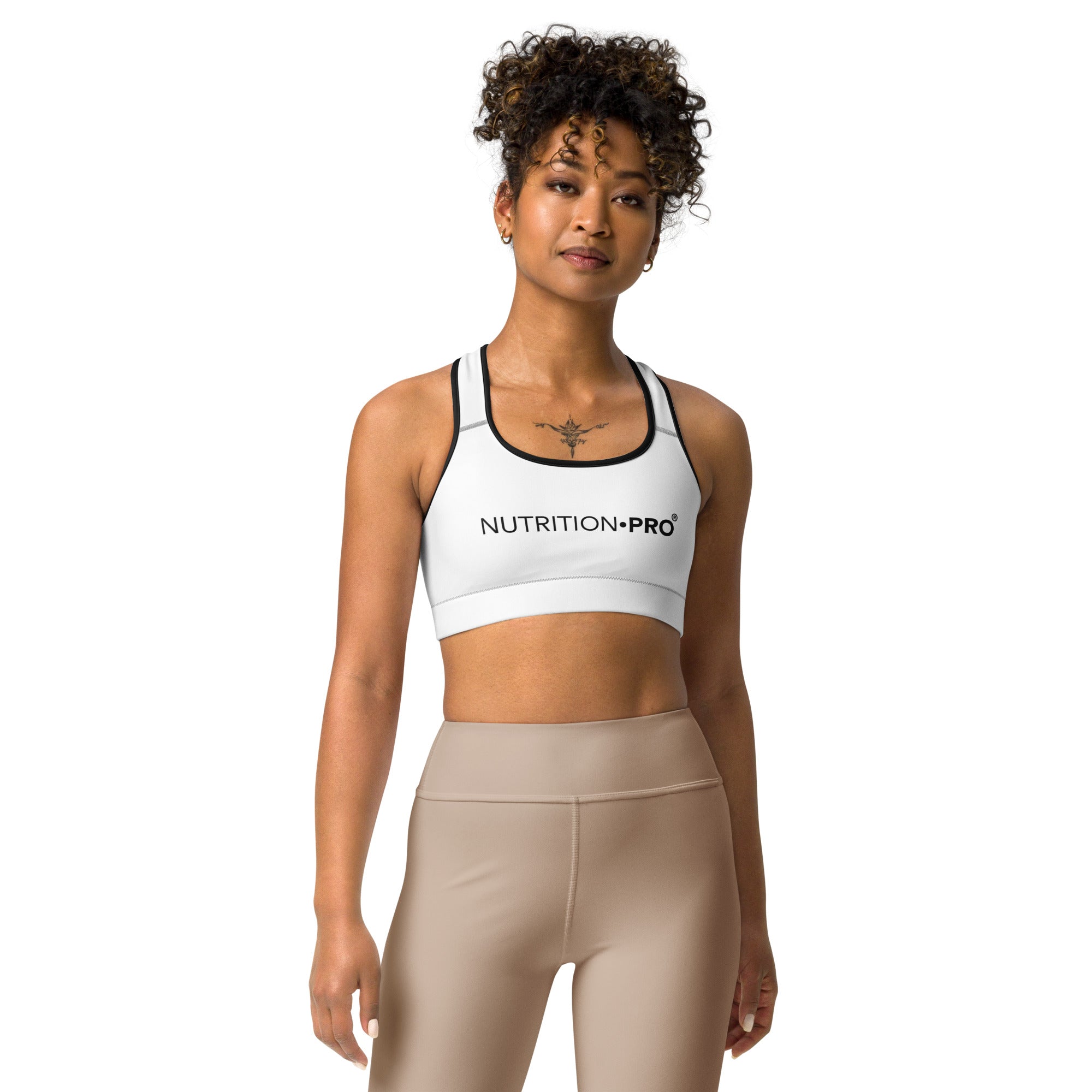 BRASSIÈRE DE SPORT NP (BLANCHE)