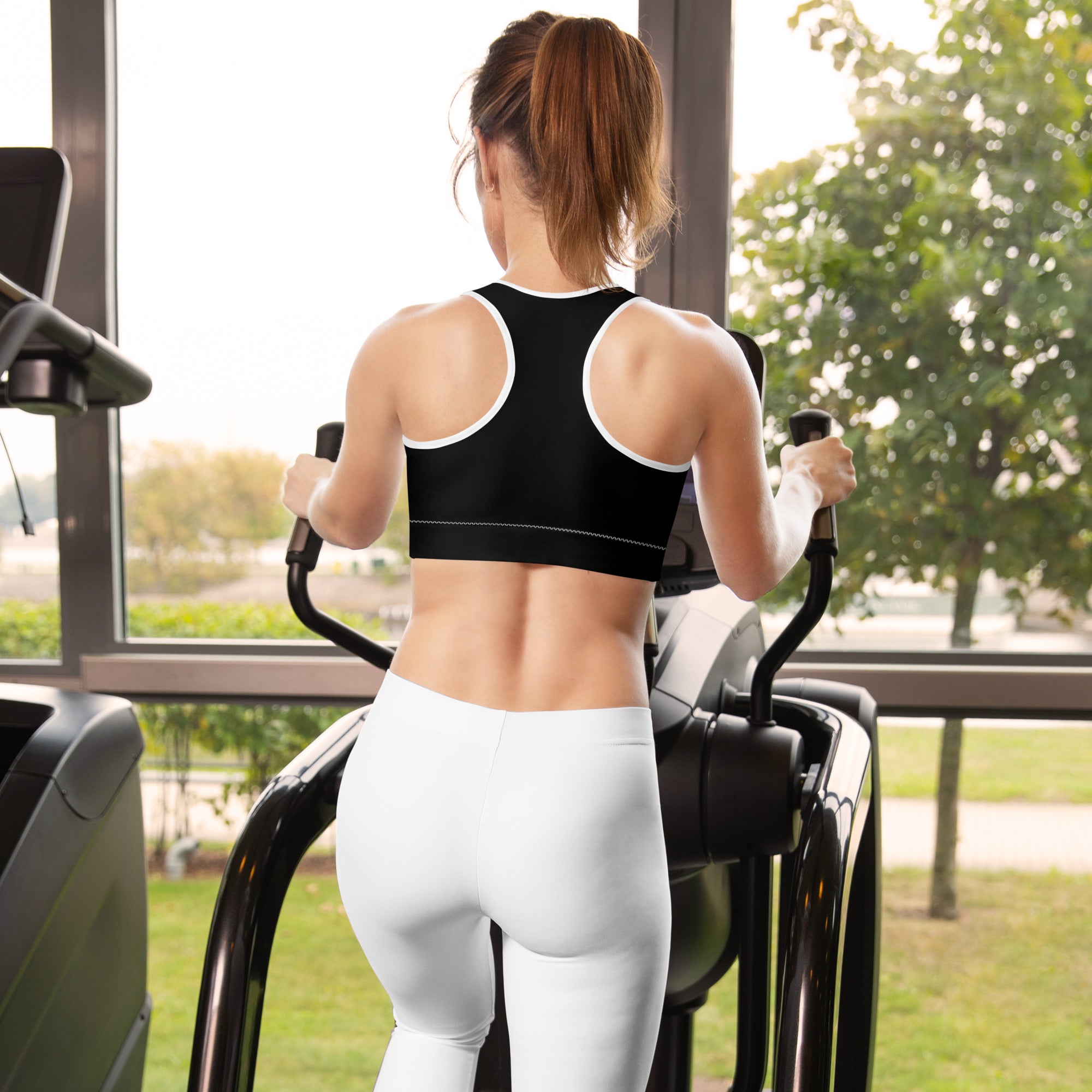 BRASSIÈRE DE SPORT NP (NOIRE)