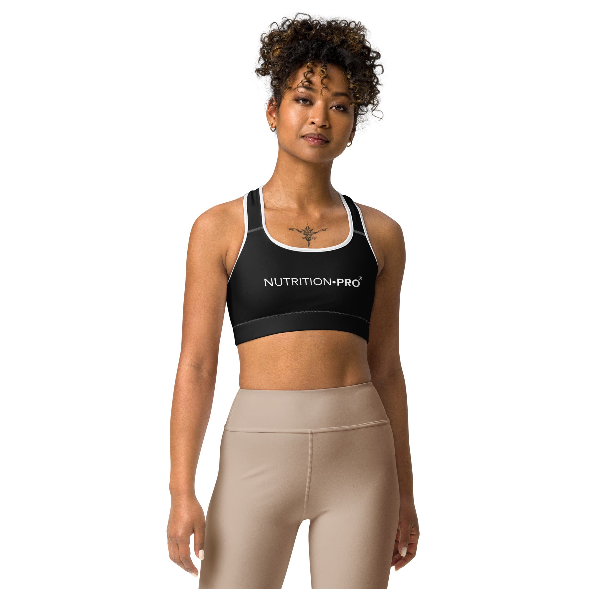 BRASSIÈRE DE SPORT NP (NOIRE)