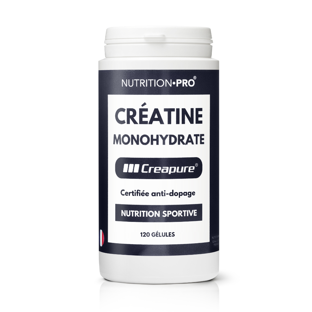 CRÉATINE MONOHYDRATE (CREAPURE®) -120 GÉLULES