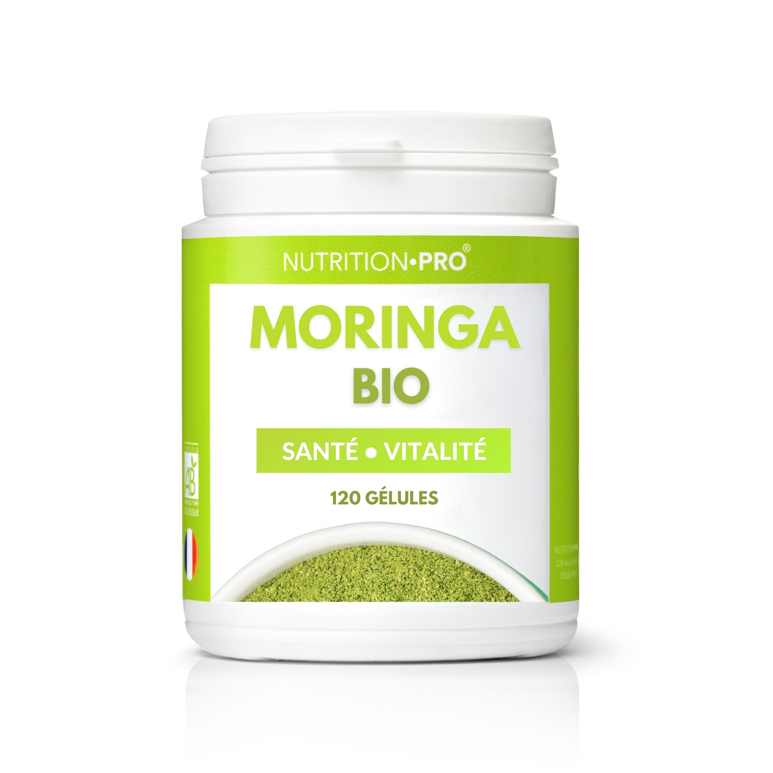 MORINGA BIO - 120 GÉLULES