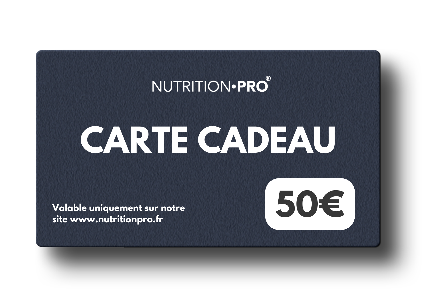 CARTE-CADEAU NUTRITION•PRO
