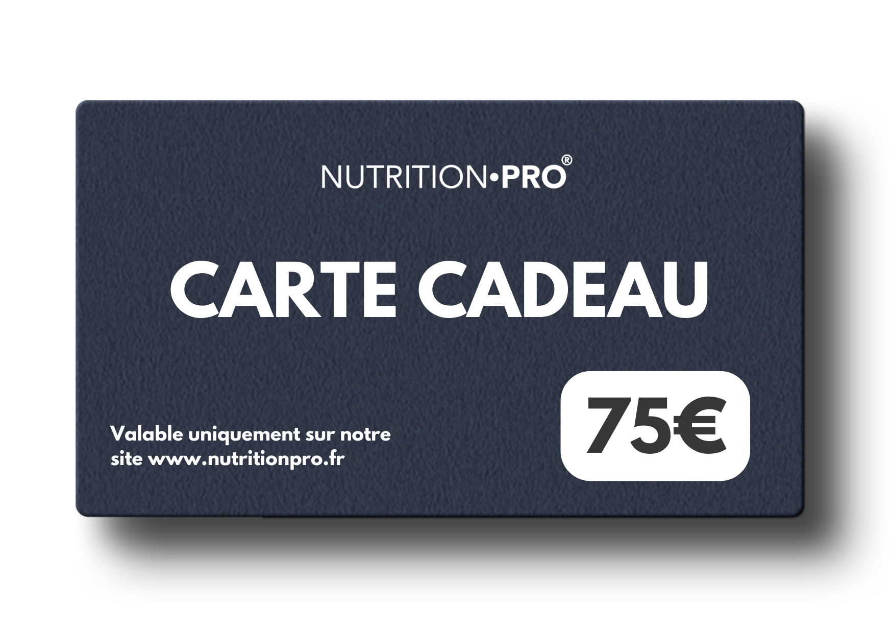 CARTE-CADEAU NUTRITION•PRO