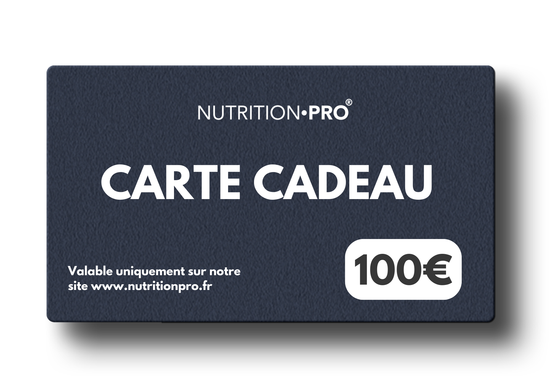 CARTE-CADEAU NUTRITION•PRO