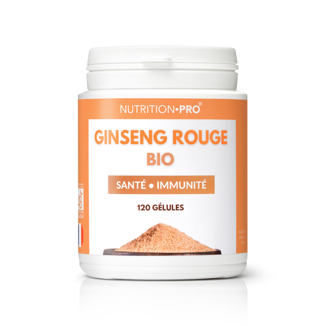 GINSENG ROUGE BIO - 120 GÉLULES