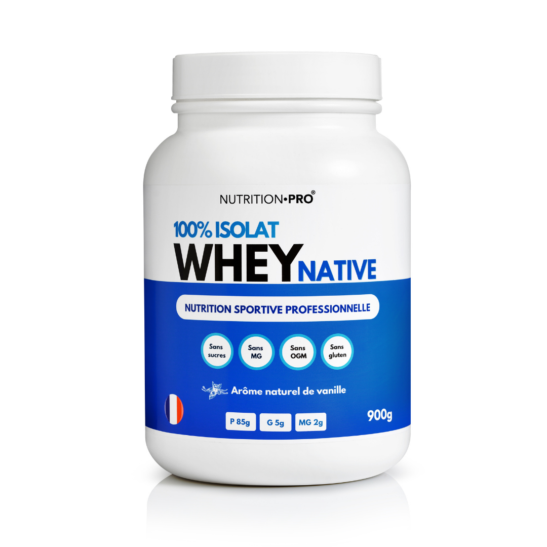 WHEY NATIVE 100% ISOLAT - 900G