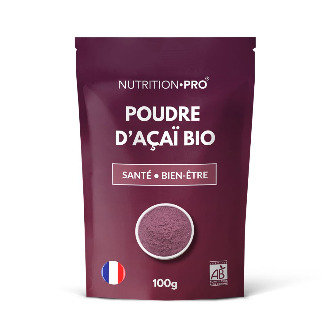 Açaï bio en poudre Nutrition•pro - super-aliment antioxydant amazonien