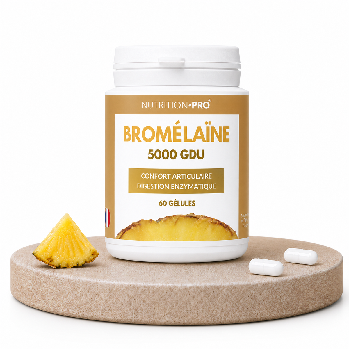 BROMELAIN 5000 GDU - 60 KAPSELN
