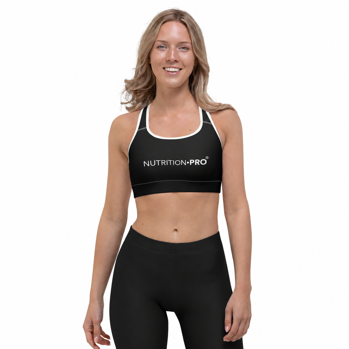 BRASSIÈRE DE SPORT NP (NOIRE)