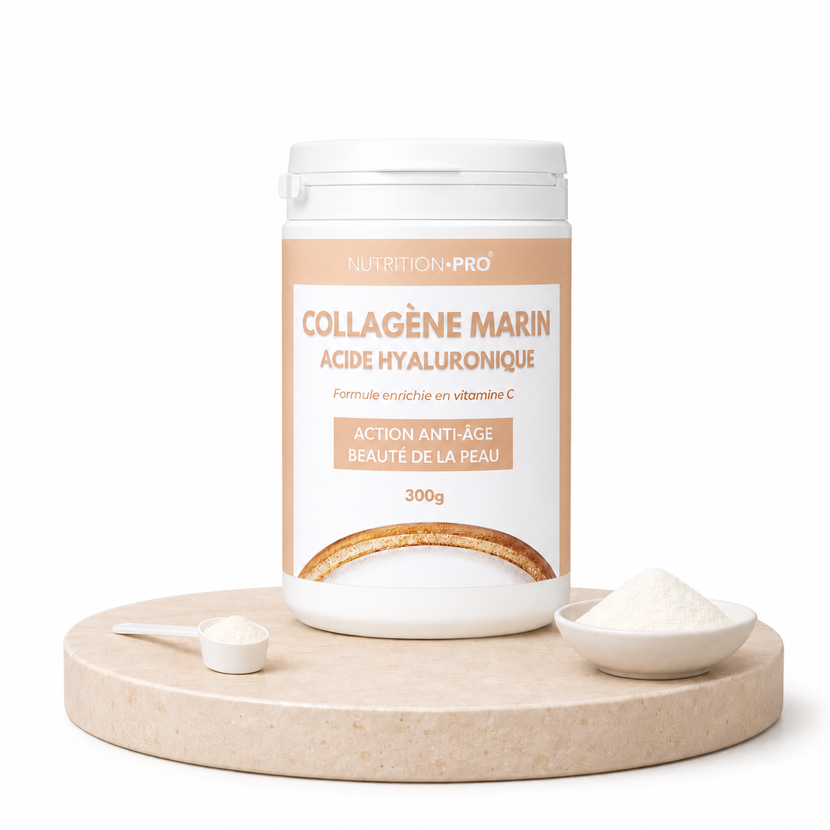 COLLAGENE MARINO NATICOL® / ACIDO IALURONICO (IN POLVERE) - 300G