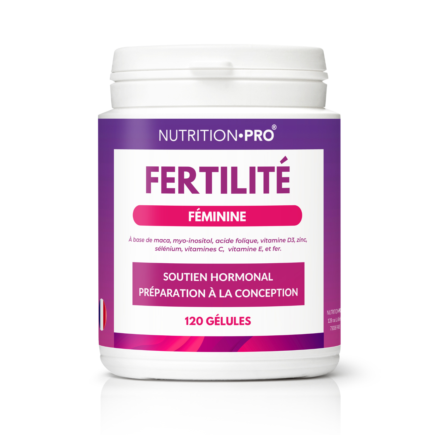 FERTILITÉ FÉMININE - 120 GÉLULES