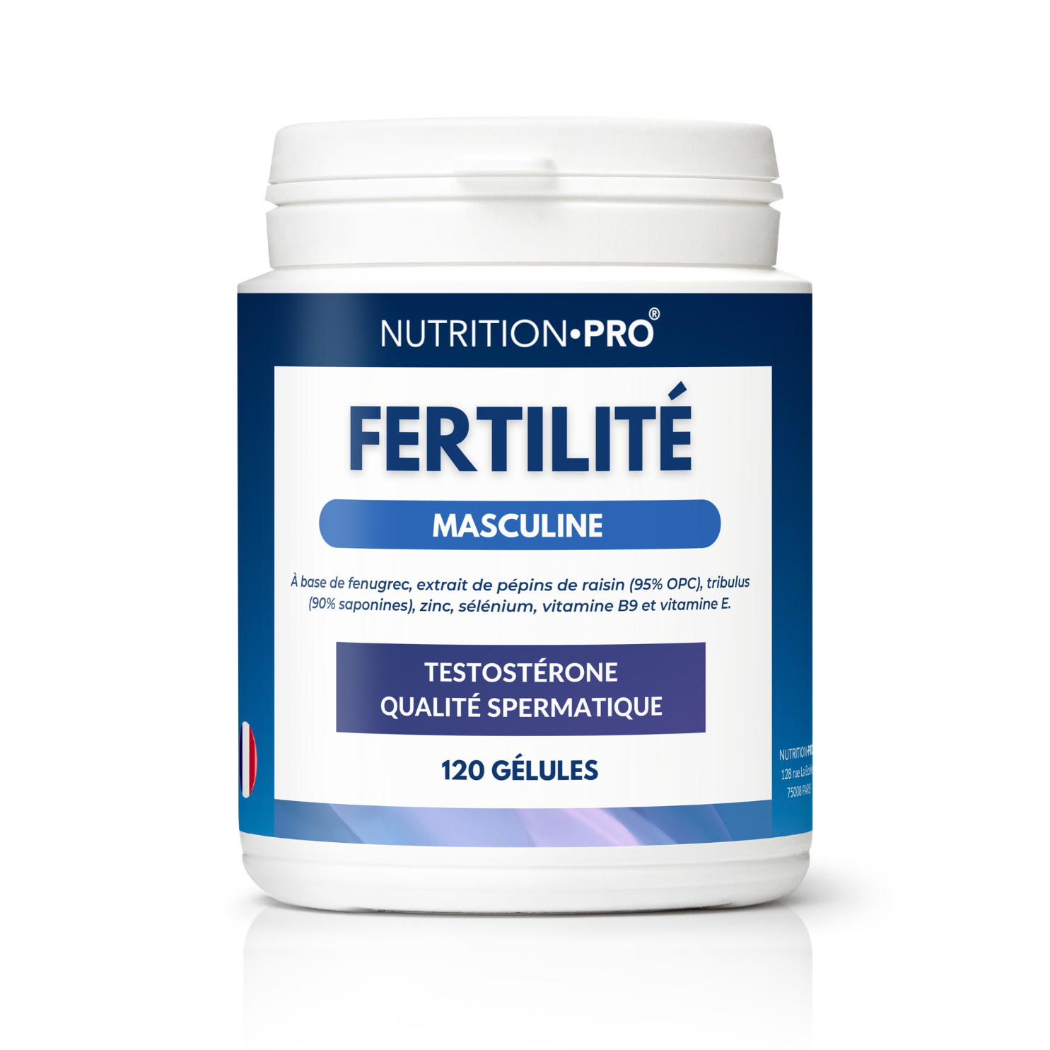 FERTILITÉ MASCULINE - 120 GÉLULES