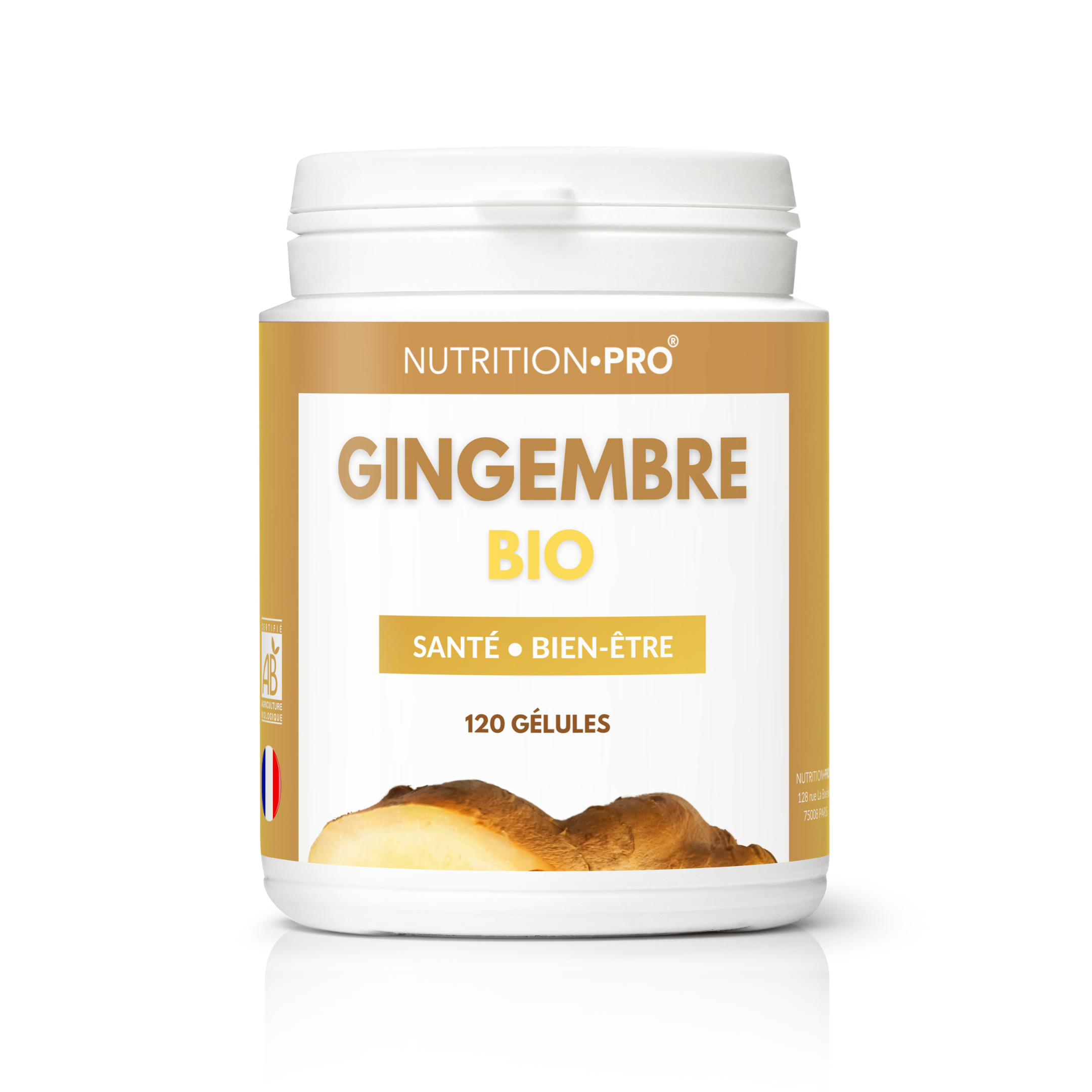 GINGEMBRE BIO - 120 GÉLULES