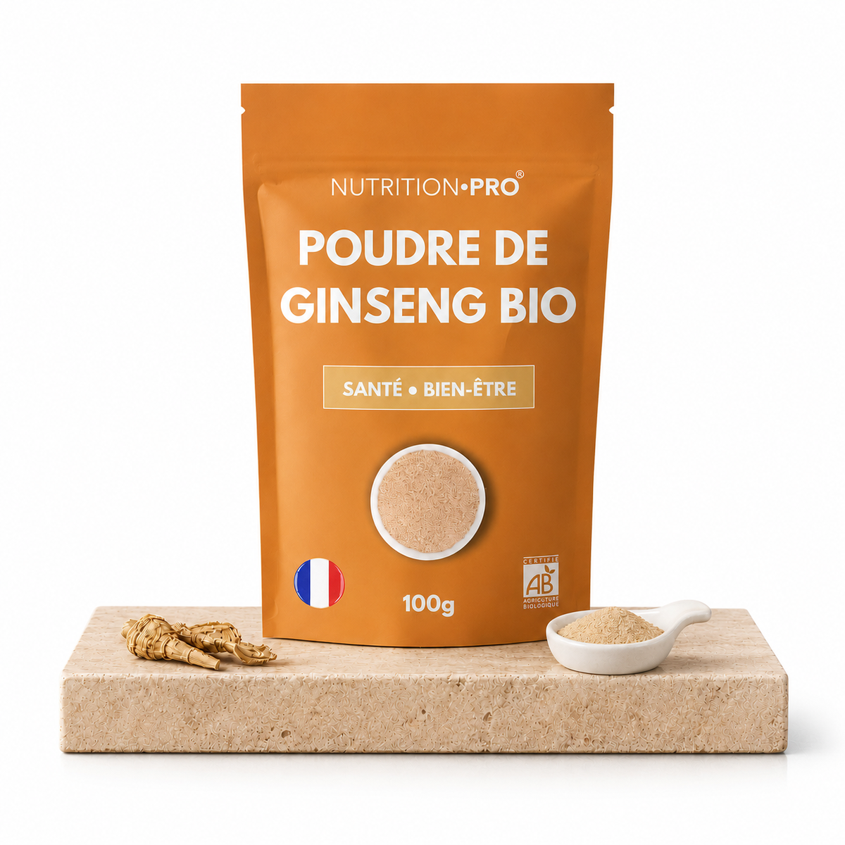 GINSENG ROJO BIO (EN POLVO)