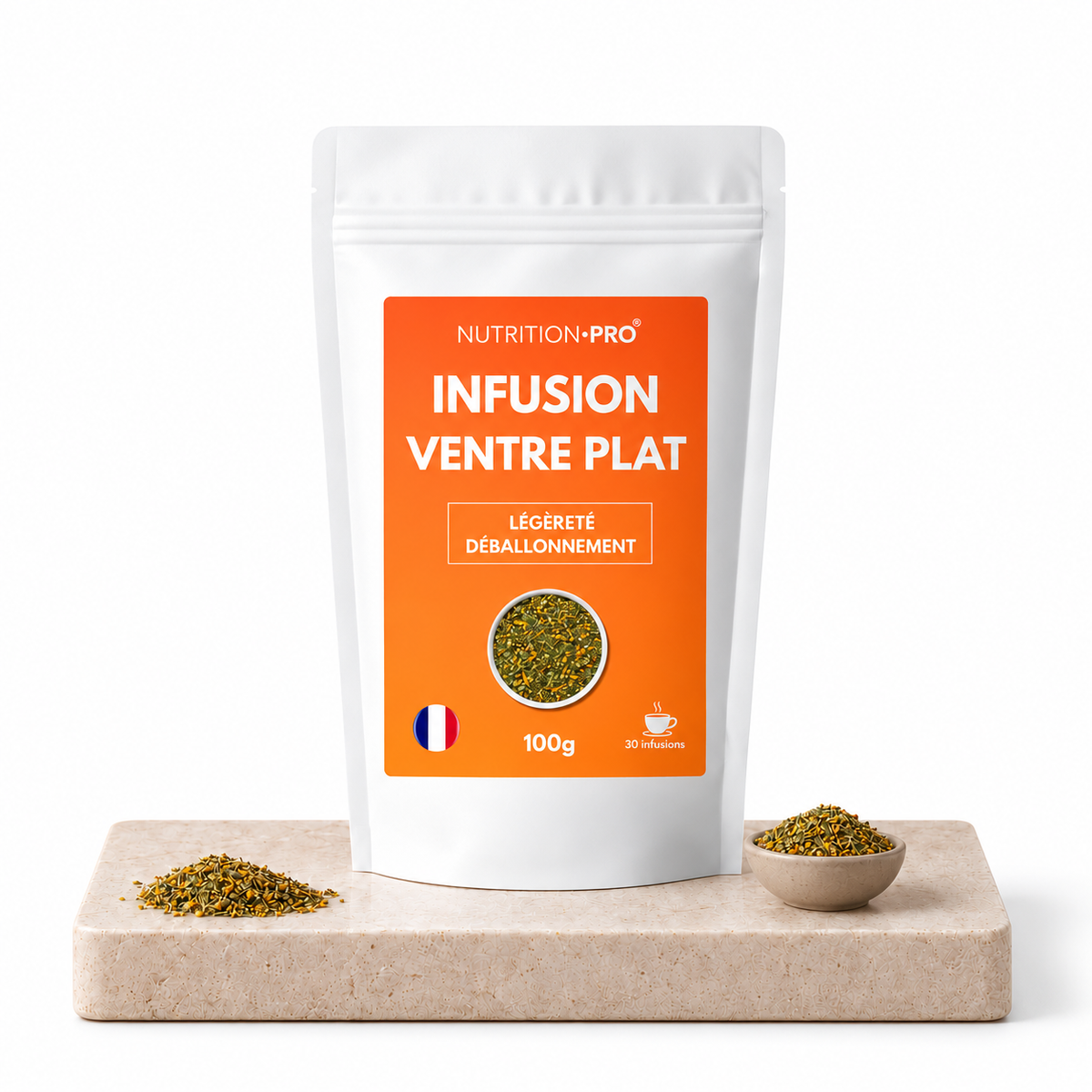 FLACHER BAUCH KRÄUTERTEE - 100G