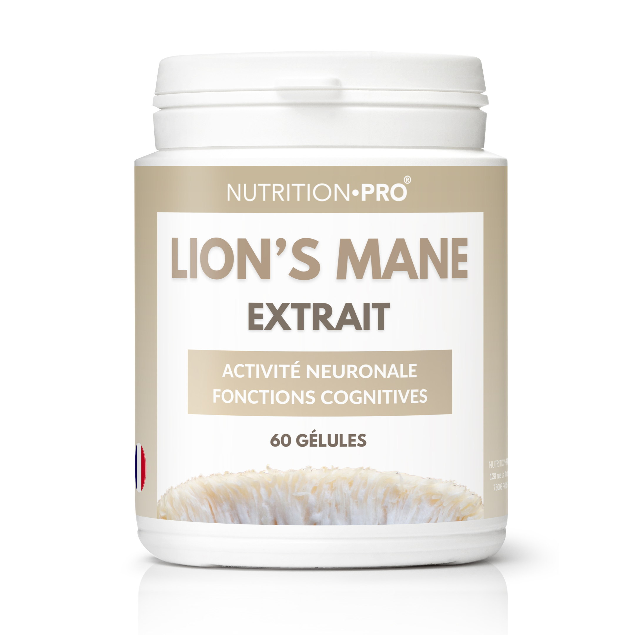 LION'S MANE (HERICIUM) - 60 GÉLULES