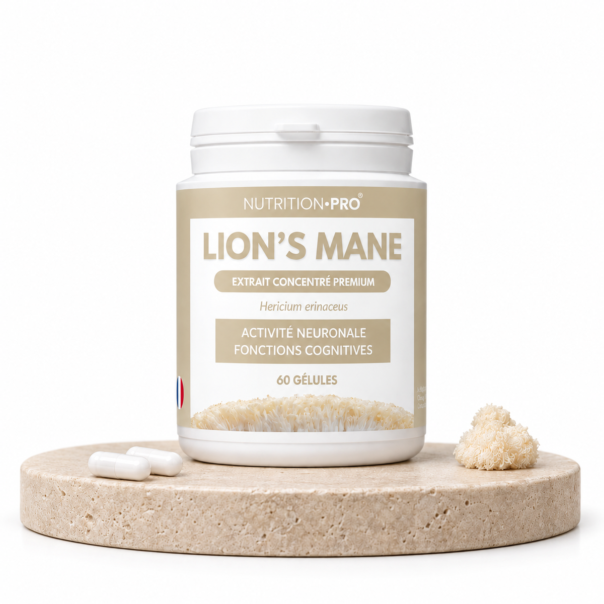 LION'S MANE (HERICIUM) - 60 KAPSELN