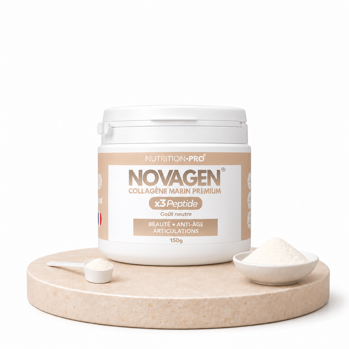 NOVAGEN® • COLLAGÈNE MARIN PREMIUM (TRIPEPTIDE)