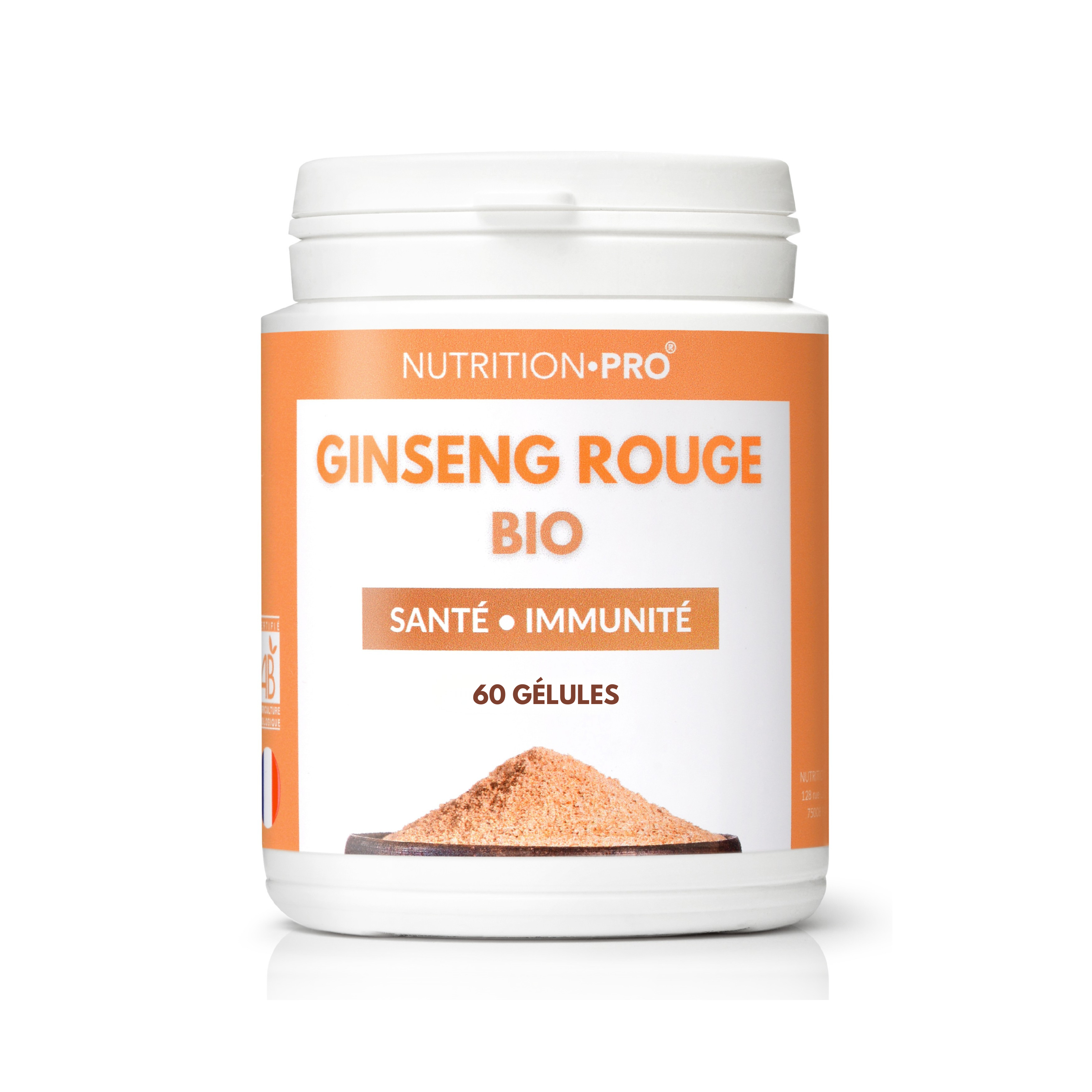 GINSENG ROJO BIO - 60 CÁPSULAS