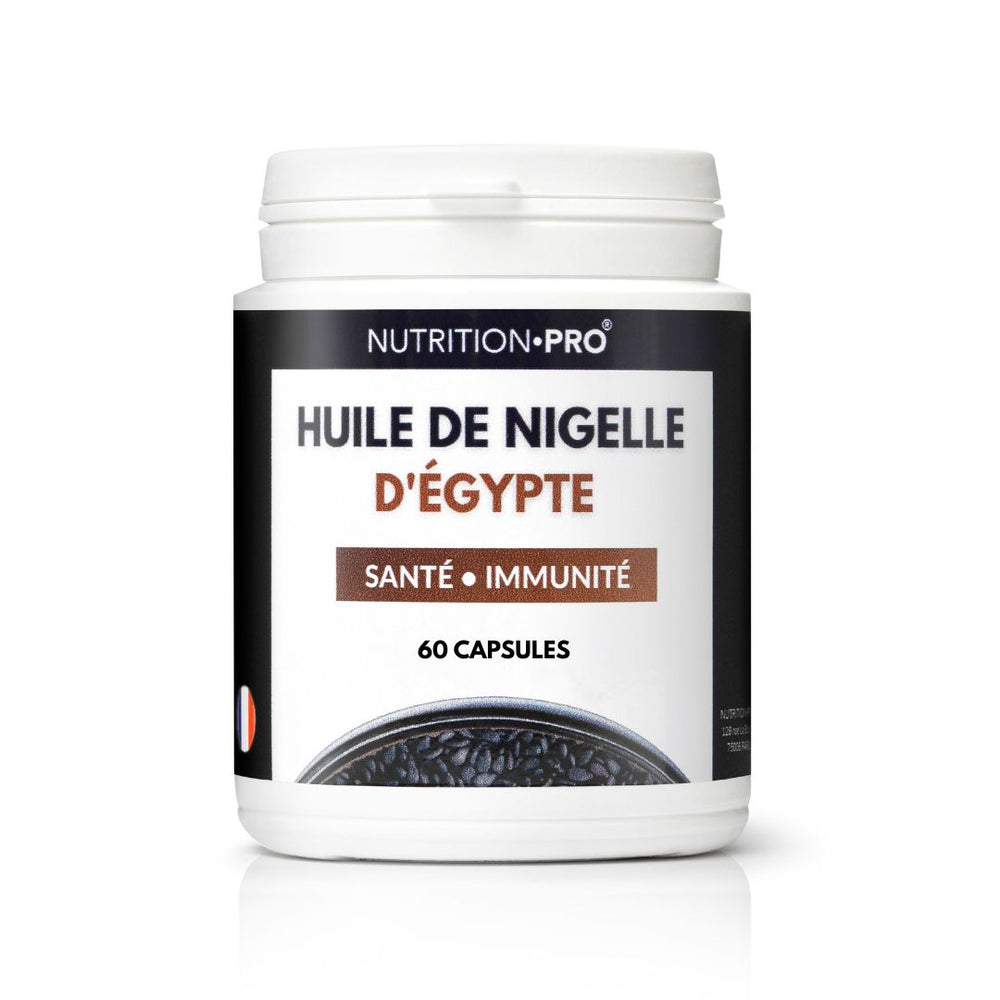 HUILE DE NIGELLE D'ÉGYPTE - 60 CAPSULES