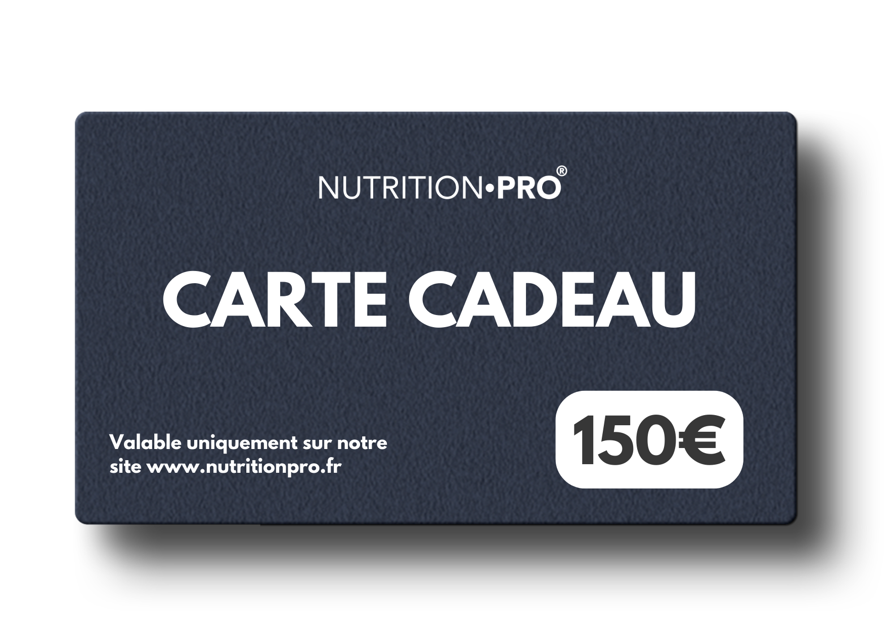 CARTE CADEAU NUTRITION•PRO