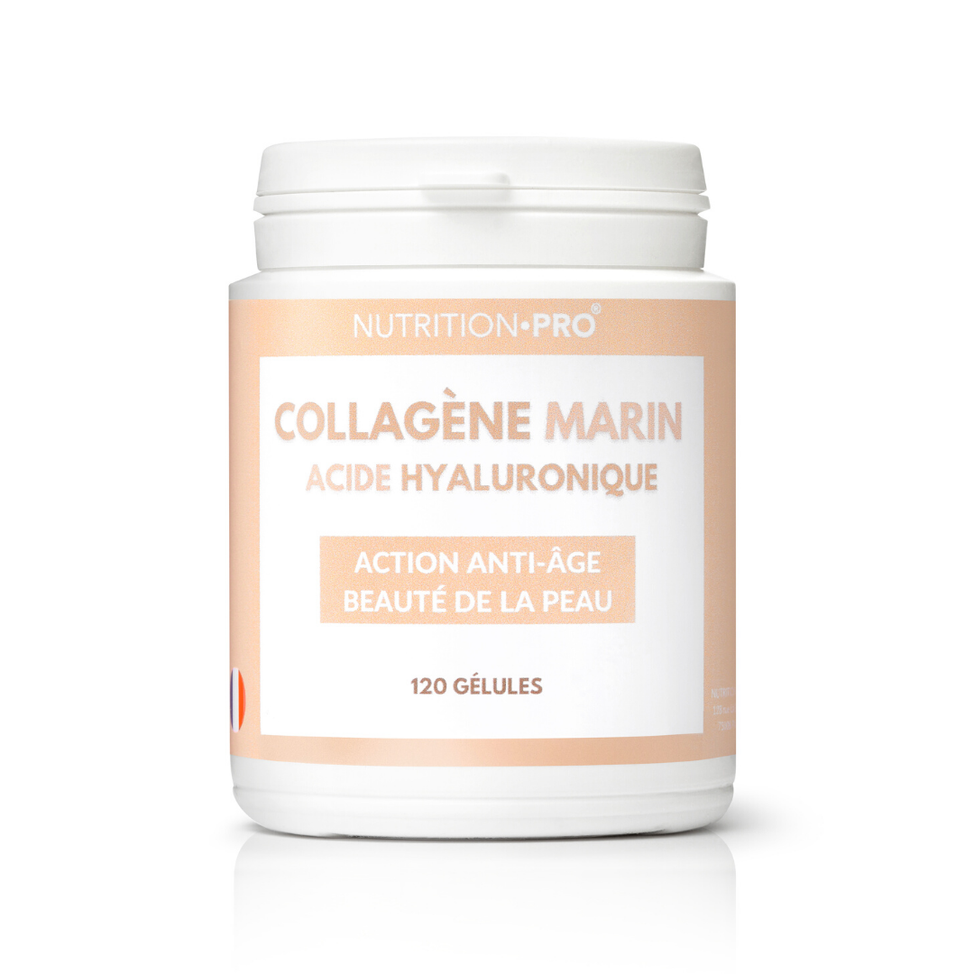collagène marin acide hyaluronique vitamine c anti âge