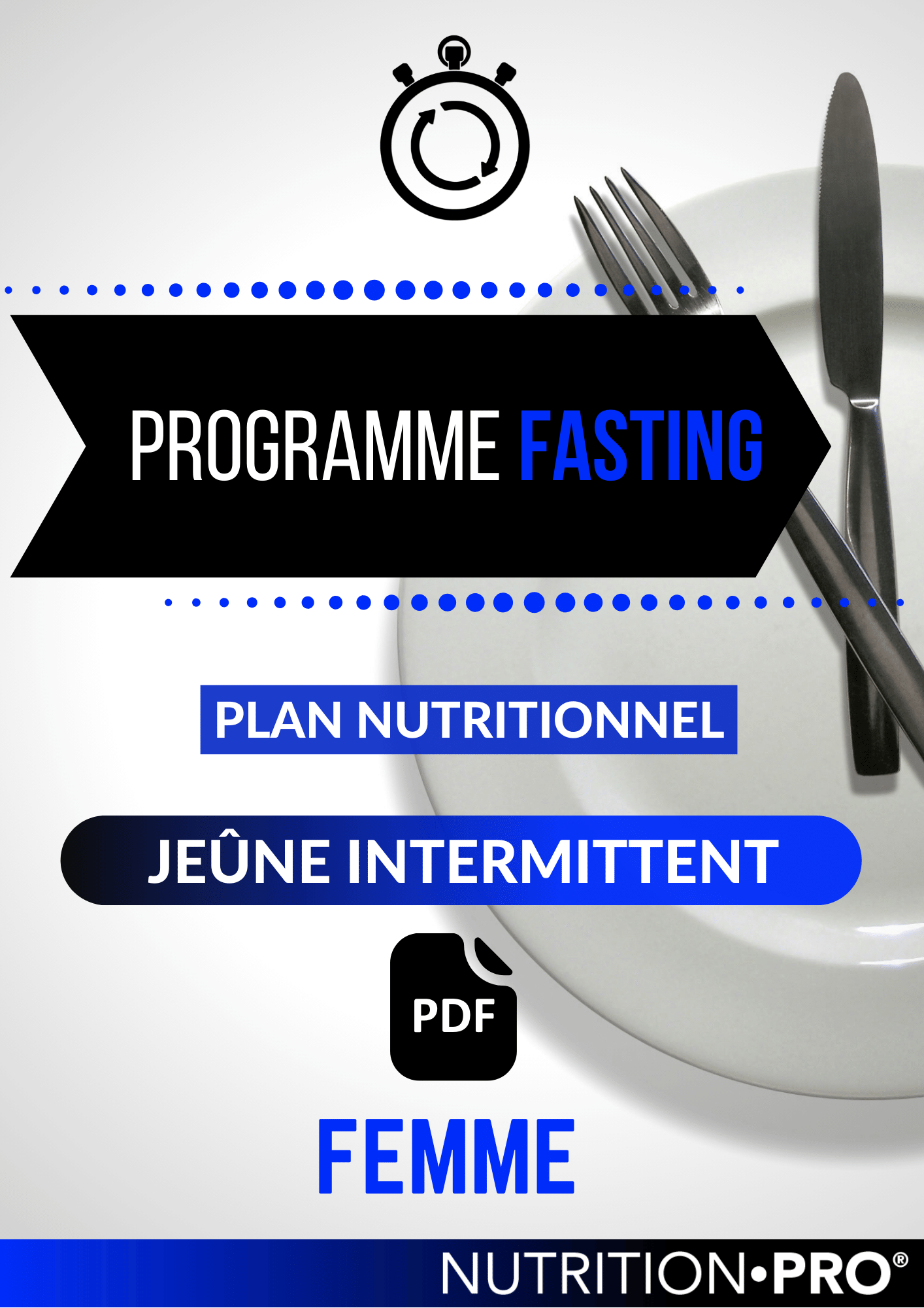 programme nutritionnel jeûne intermittent homme - FASTING