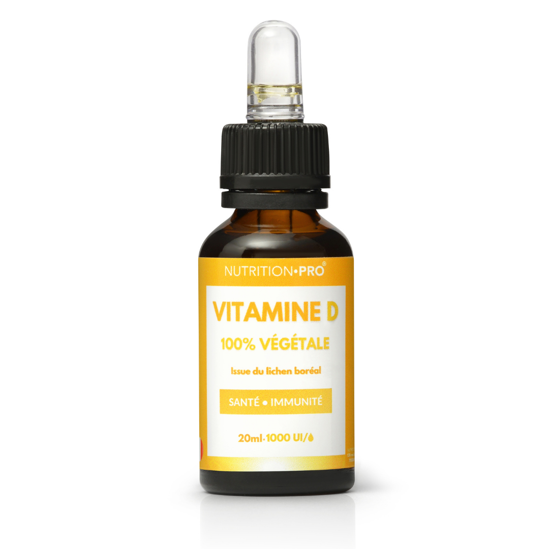 VITAMINE D3 LIQUIDE 100% VÉGÉTALE - 20ML